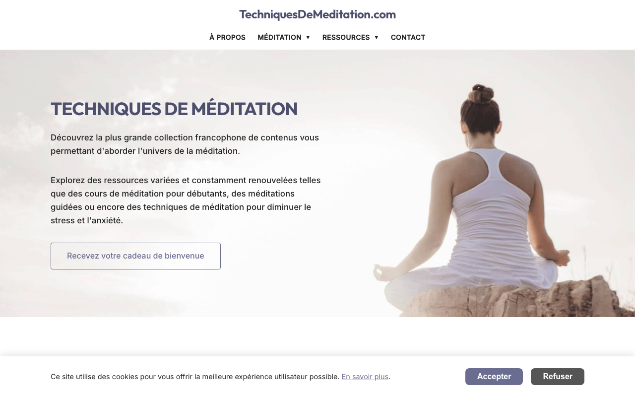 Site TechniquesDeMediation.com