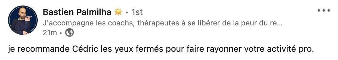 Témoignage de Bastien