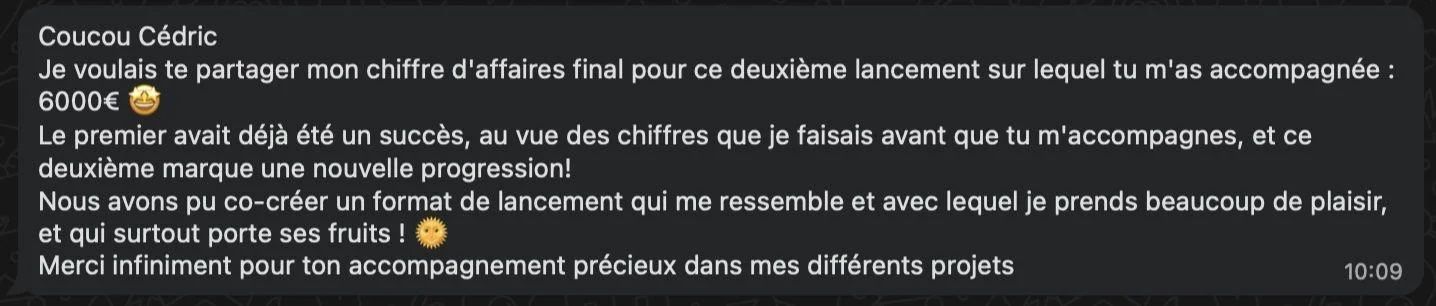 Témoignage de Marine Corgier